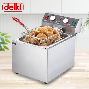 델키 업소용 전기튀김기 DK-260 특대형 대용량 절전형 돈까스 통닭 감자